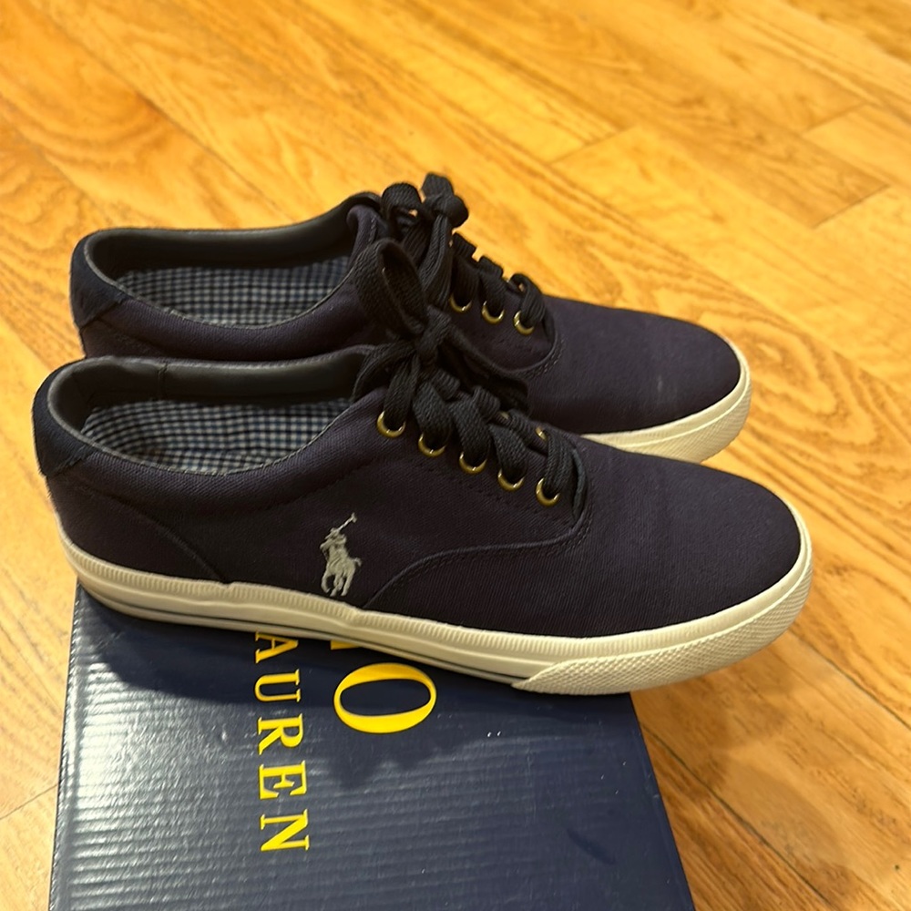 Polo Ralph Lauren Men’s Canvas Sneakers Size 8.5